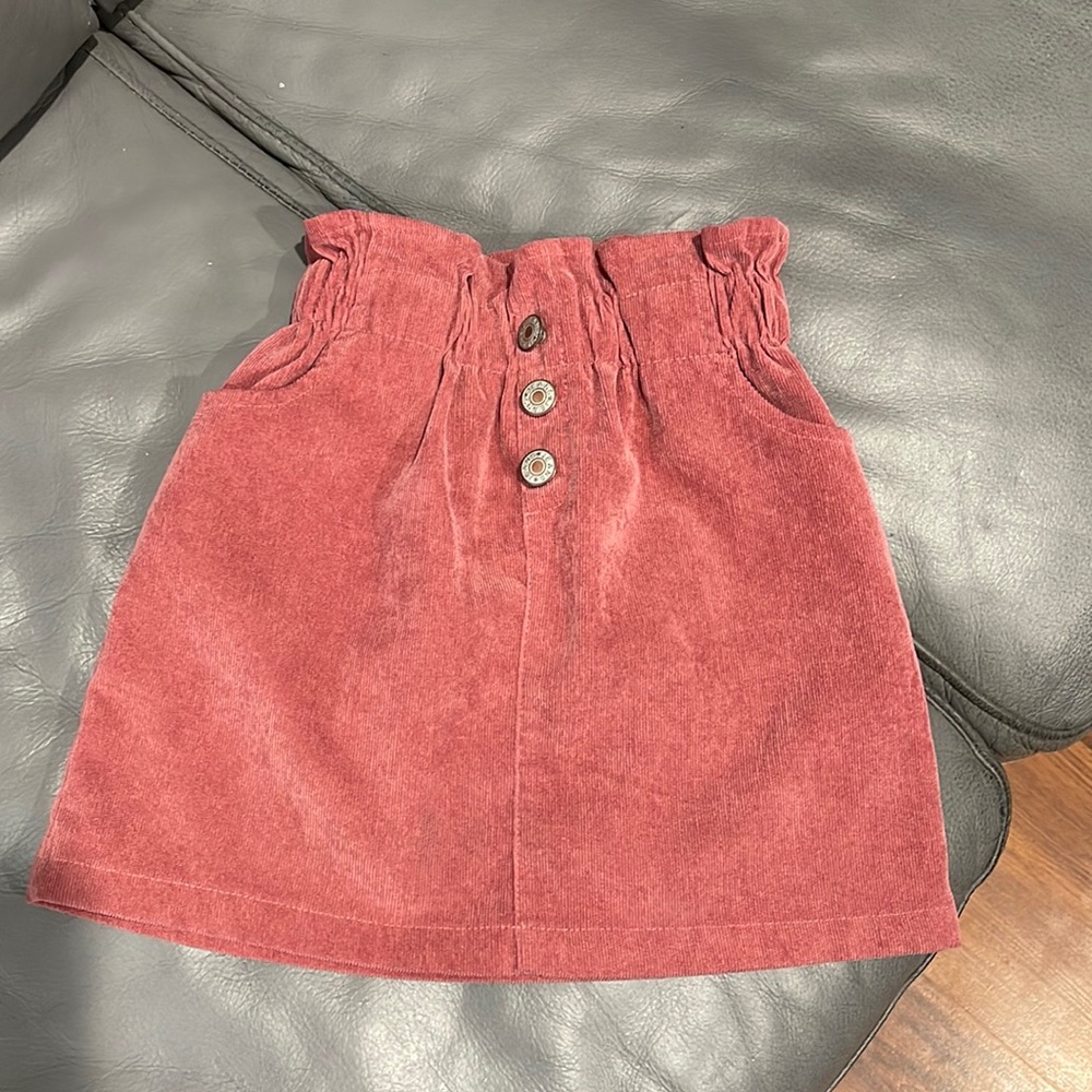 Paper bag lil girl skirt